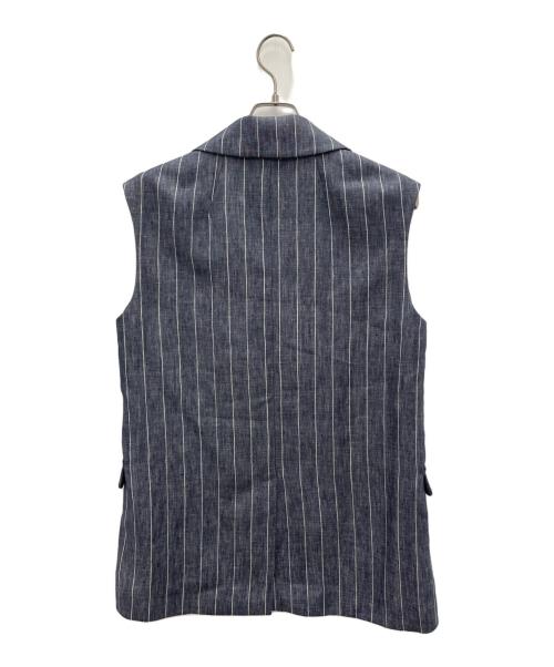'S Max Mara（エスマックスマーラ）'S Max Mara (エスマックスマーラ) ジレ ネイビー サイズ:44 未使用品の古着・服飾アイテム
