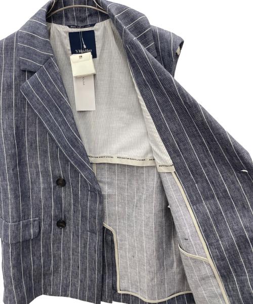 'S Max Mara（エスマックスマーラ）'S Max Mara (エスマックスマーラ) ジレ ネイビー サイズ:44 未使用品の古着・服飾アイテム