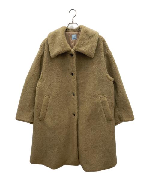 KUMIKYOKU（クミキョク）KUMIKYOKU (クミキョク) テディボアコート ブラウン サイズ:7 未使用品の古着・服飾アイテム