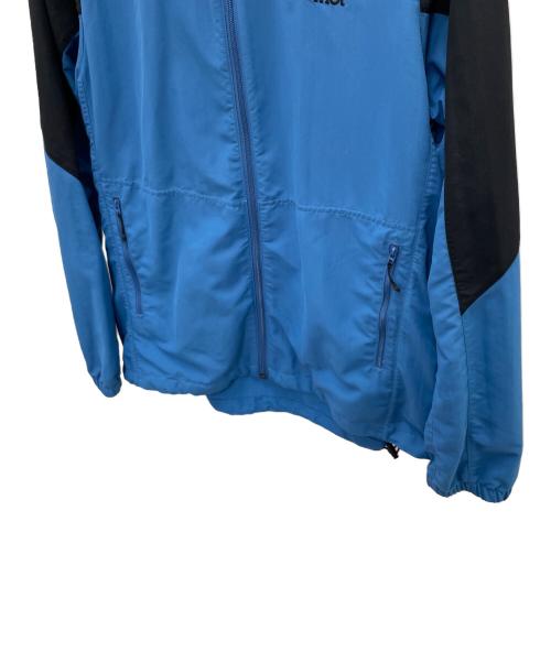 MARMOT（マーモット）MARMOT (マーモット) VALLEY WIND JACKET ブルー×ブラック サイズ:Lの古着・服飾アイテム