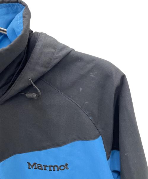 MARMOT（マーモット）MARMOT (マーモット) VALLEY WIND JACKET ブルー×ブラック サイズ:Lの古着・服飾アイテム