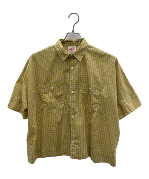 DANTON（ダントン）DANTON (ダントン) 半袖シャツ イエロー サイズ:38の古着・服飾アイテム
