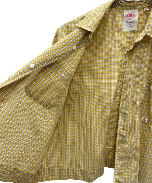 DANTON（ダントン）DANTON (ダントン) 半袖シャツ イエロー サイズ:38の古着・服飾アイテム