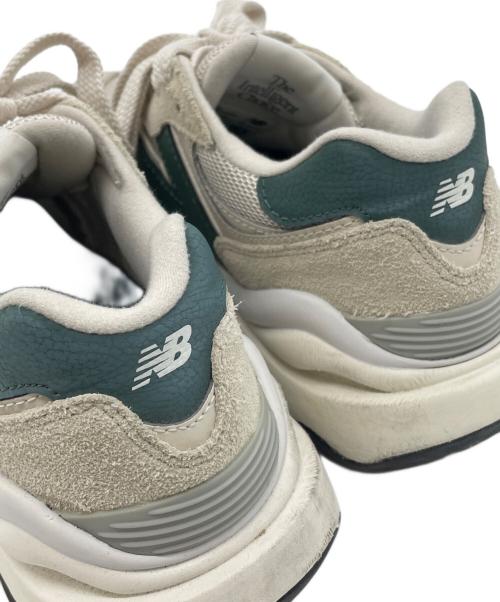 NEW BALANCE（ニューバランス）NEW BALANCE (ニューバランス) スニーカー ベージュ×グリーン サイズ:25の古着・服飾アイテム