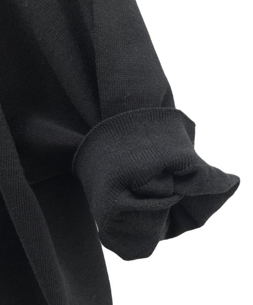 Whim Gazette（ウィムガゼット）Whim Gazette (ウィムガゼット) 厚手ニット ブラック サイズ:Fの古着・服飾アイテム
