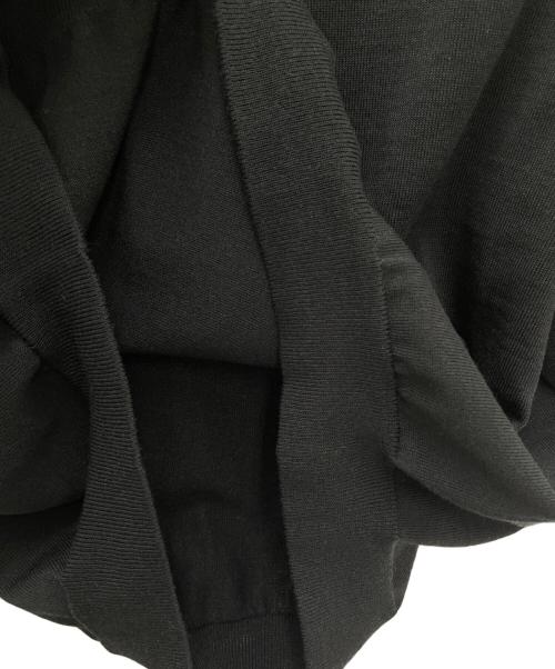 Whim Gazette（ウィムガゼット）Whim Gazette (ウィムガゼット) 厚手ニット ブラック サイズ:Fの古着・服飾アイテム