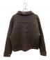 NKNIT (ンニット) ニットジャケット ブラウン サイズ:L：15000円