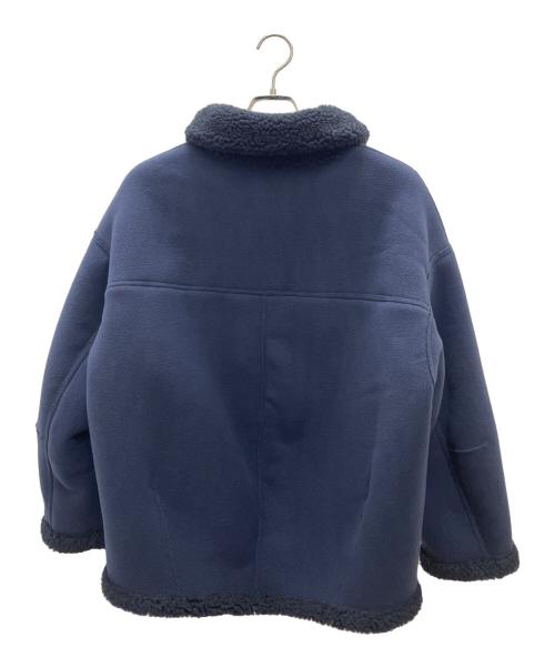 ETRE TOKYO（エトレトウキョウ）ETRE TOKYO (エトレトウキョウ) リバーシブルボアブルゾン ネイビー サイズ:Sの古着・服飾アイテム