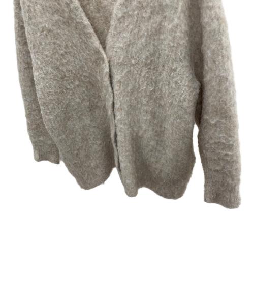 ETRE TOKYO（エトレトウキョウ）ETRE TOKYO (エトレトウキョウ) シェーピングニットカーディガン ベージュ サイズ:Fの古着・服飾アイテム