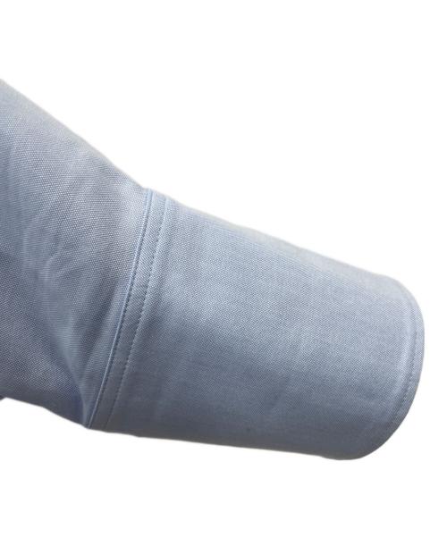Conte（コンテ）Conte (コンテ) ディープVネック スキッパーシャツ ブルー サイズ:Fの古着・服飾アイテム