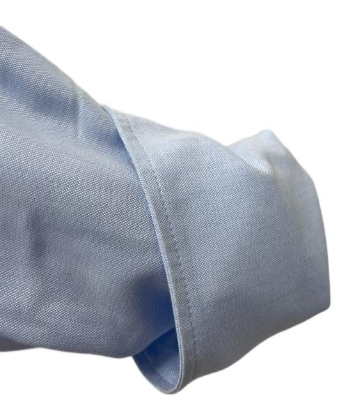 Conte（コンテ）Conte (コンテ) ディープVネック スキッパーシャツ ブルー サイズ:Fの古着・服飾アイテム