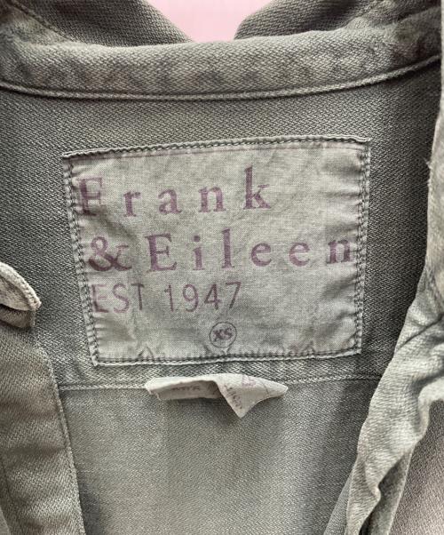 Frank&Eileen（フランクアンドアイリーン）Frank&Eileen (フランクアンドアイリーン) 長袖シャツ グリーン サイズ:xsの古着・服飾アイテム