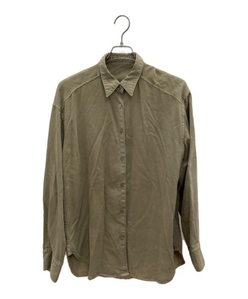 Plage（プラージュ）Plage (プラージュ) SOFT MILI シャツ ブラウン サイズ:不明の古着・服飾アイテム
