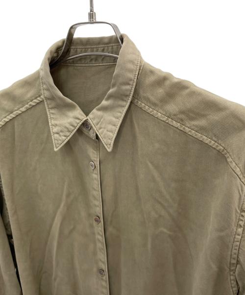 Plage（プラージュ）Plage (プラージュ) SOFT MILI シャツ ブラウン サイズ:不明の古着・服飾アイテム