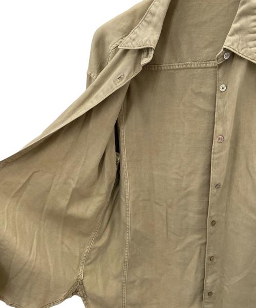 Plage（プラージュ）Plage (プラージュ) SOFT MILI シャツ ブラウン サイズ:不明の古着・服飾アイテム