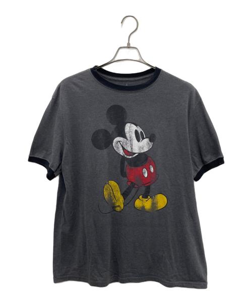 Disney PARKS（ディズニーパーク）Disney PARKS (ディズニーパーク) Hanes (ヘインズ) Tシャツ グレー サイズ:Lの古着・服飾アイテム