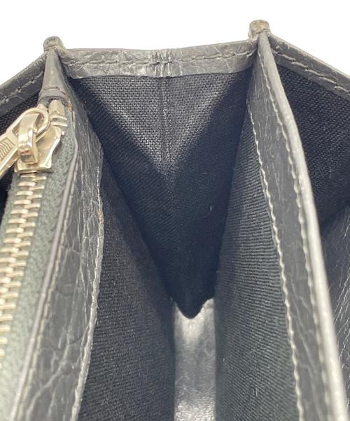 BALENCIAGA（バレンシアガ）BALENCIAGA (バレンシアガ) ラウンドファスナー長財布 ブラックの古着・服飾アイテム