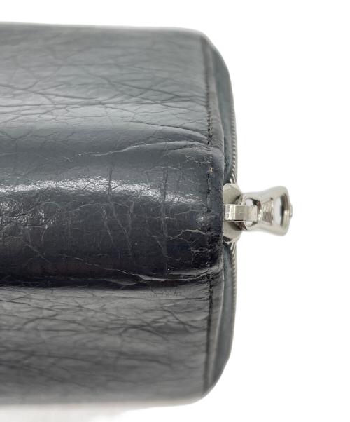 BALENCIAGA（バレンシアガ）BALENCIAGA (バレンシアガ) ラウンドファスナー長財布 ブラックの古着・服飾アイテム