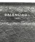 中古・古着 BALENCIAGA (バレンシアガ) ラウンドファスナー長財布 ブラック：15000円