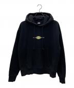 stussyステューシー）の古着「パーカー」｜ブラック