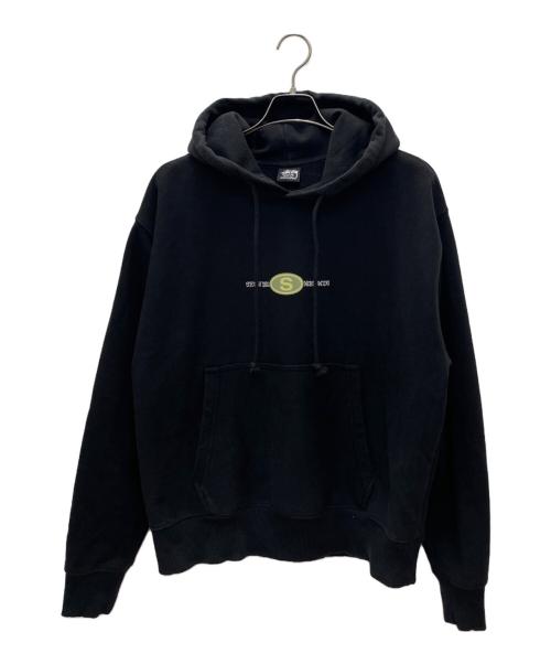 stussy（ステューシー）stussy (ステューシー) パーカー ブラック サイズ:Mの古着・服飾アイテム