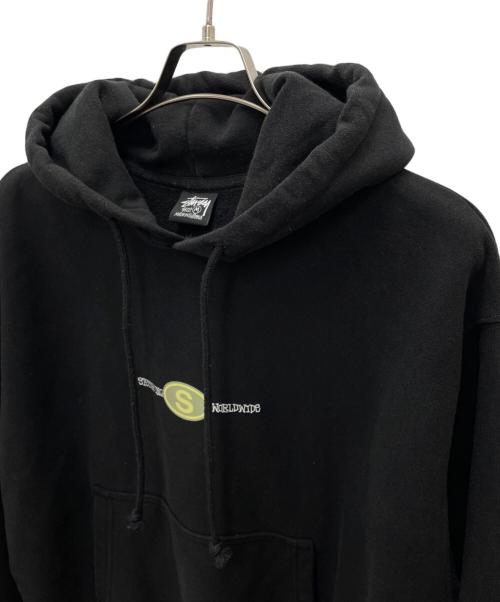 stussy（ステューシー）stussy (ステューシー) パーカー ブラック サイズ:Mの古着・服飾アイテム