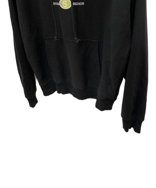 stussy（ステューシー）stussy (ステューシー) パーカー ブラック サイズ:Mの古着・服飾アイテム