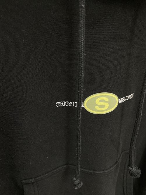 stussy（ステューシー）stussy (ステューシー) パーカー ブラック サイズ:Mの古着・服飾アイテム