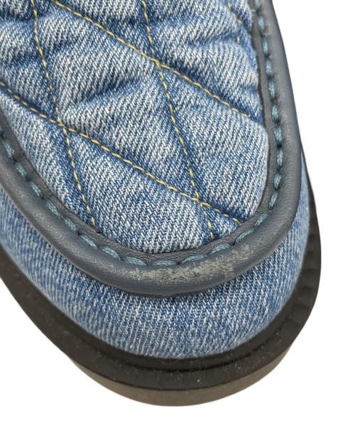 COACH（コーチ）COACH (コーチ) LEAH LOAFER WITH QUILTING ブルー サイズ:24.5の古着・服飾アイテム