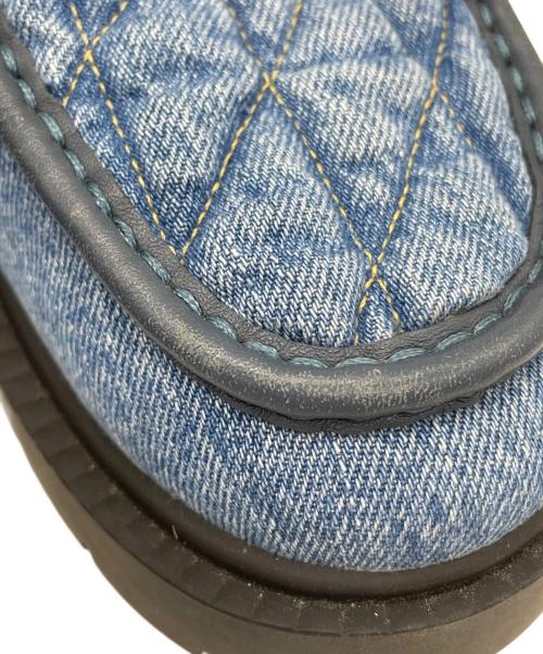 COACH（コーチ）COACH (コーチ) LEAH LOAFER WITH QUILTING ブルー サイズ:24.5の古着・服飾アイテム