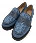 COACH（コーチ）の古着「LEAH LOAFER WITH QUILTING」｜ブルー