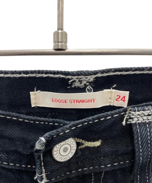 LEVI'S RED（リーバイス レッド）LEVI'S RED (リーバイス レッド) デニムパンツ ブラック サイズ:SIZE W24の古着・服飾アイテム