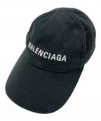 BALENCIAGAバレンシアガ）の古着「ロゴキャップ」｜ブラック