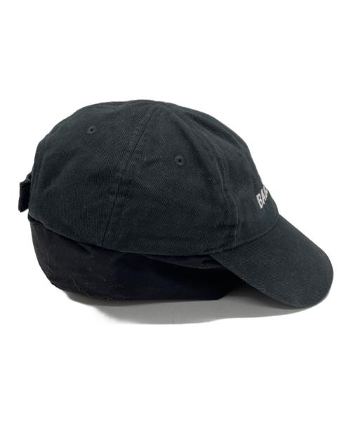 BALENCIAGA（バレンシアガ）BALENCIAGA (バレンシアガ) ロゴキャップ ブラックの古着・服飾アイテム