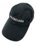 BALENCIAGA（バレンシアガ）の古着「ロゴキャップ」｜ブラック
