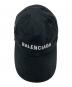 BALENCIAGA (バレンシアガ) ロゴキャップ ブラック：10000円