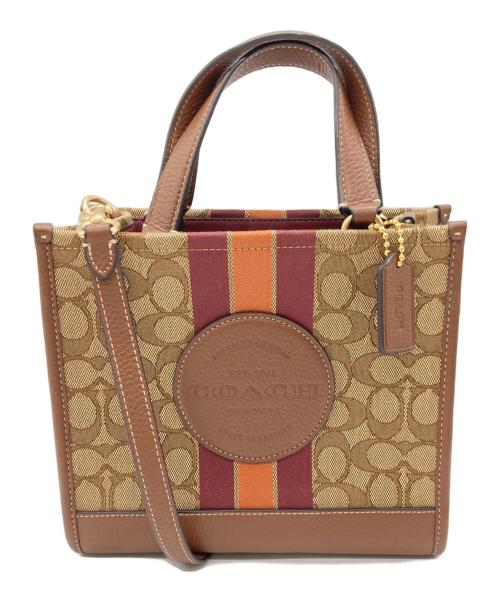 COACH（コーチ）COACH (コーチ) 2WAYショルダーバッグ ブラウンの古着・服飾アイテム