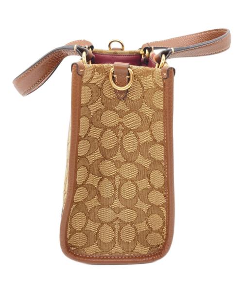 COACH（コーチ）COACH (コーチ) 2WAYショルダーバッグ ブラウンの古着・服飾アイテム
