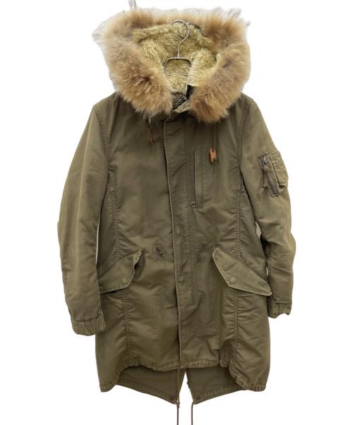 AMERICAN RAG CIE（アメリカンラグシー）AMERICAN RAG CIE (アメリカンラグシー) モッズコート ブラウン サイズ:Mの古着・服飾アイテム