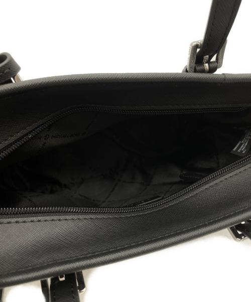 MICHAEL KORS（マイケルコース）MICHAEL KORS (マイケルコース) 2WAYバッグ ブラックの古着・服飾アイテム