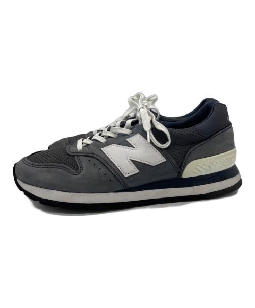 NEW BALANCE（ニューバランス）NEW BALANCE (ニューバランス) ローカットスニーカー ブラック サイズ:27の古着・服飾アイテム