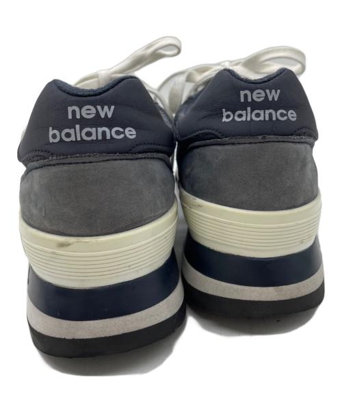 NEW BALANCE（ニューバランス）NEW BALANCE (ニューバランス) ローカットスニーカー ブラック サイズ:27の古着・服飾アイテム
