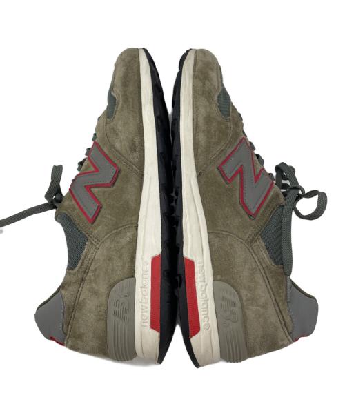 NEW BALANCE（ニューバランス）NEW BALANCE (ニューバランス) ローカットスニーカー ブラウン サイズ:27.5の古着・服飾アイテム