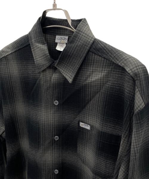 CalTop（キャルトップ）CalTop (キャルトップ) 長袖シャツ ブラック サイズ:Lの古着・服飾アイテム