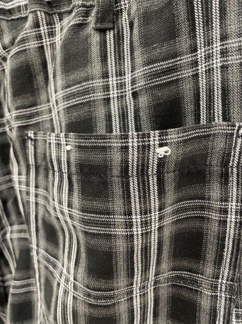 BEN DAVIS（ベンデイビス）BEN DAVIS (ベンデイビス) ワイドカーゴパンツ ブラック サイズ:Mの古着・服飾アイテム