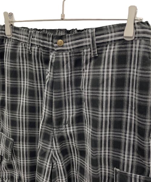 BEN DAVIS（ベンデイビス）BEN DAVIS (ベンデイビス) ワイドカーゴパンツ ブラック サイズ:Mの古着・服飾アイテム