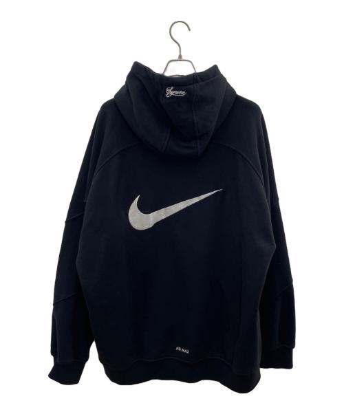 SUPREME（シュプリーム）SUPREME (シュプリーム) NIKE (ナイキ) Zip Up Hooded Sweatshirt ブラック サイズ:XXLの古着・服飾アイテム