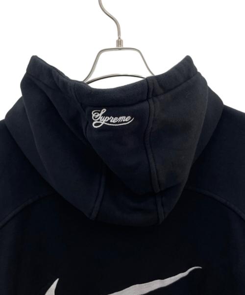 SUPREME（シュプリーム）SUPREME (シュプリーム) NIKE (ナイキ) Zip Up Hooded Sweatshirt ブラック サイズ:XXLの古着・服飾アイテム
