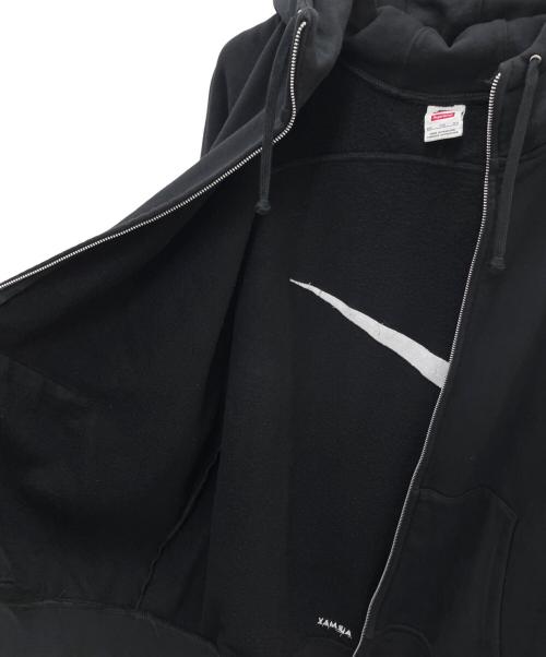 SUPREME（シュプリーム）SUPREME (シュプリーム) NIKE (ナイキ) Zip Up Hooded Sweatshirt ブラック サイズ:XXLの古着・服飾アイテム