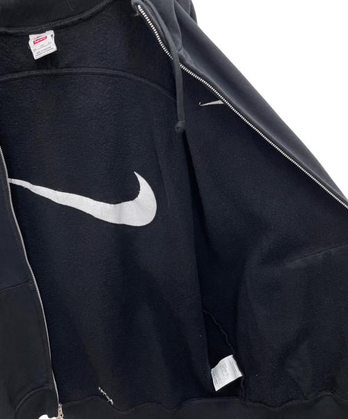 SUPREME（シュプリーム）SUPREME (シュプリーム) NIKE (ナイキ) Zip Up Hooded Sweatshirt ブラック サイズ:XXLの古着・服飾アイテム